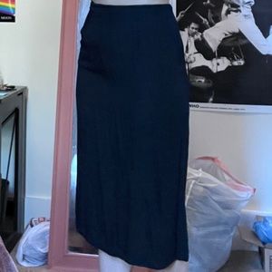 Black Midi Skirt